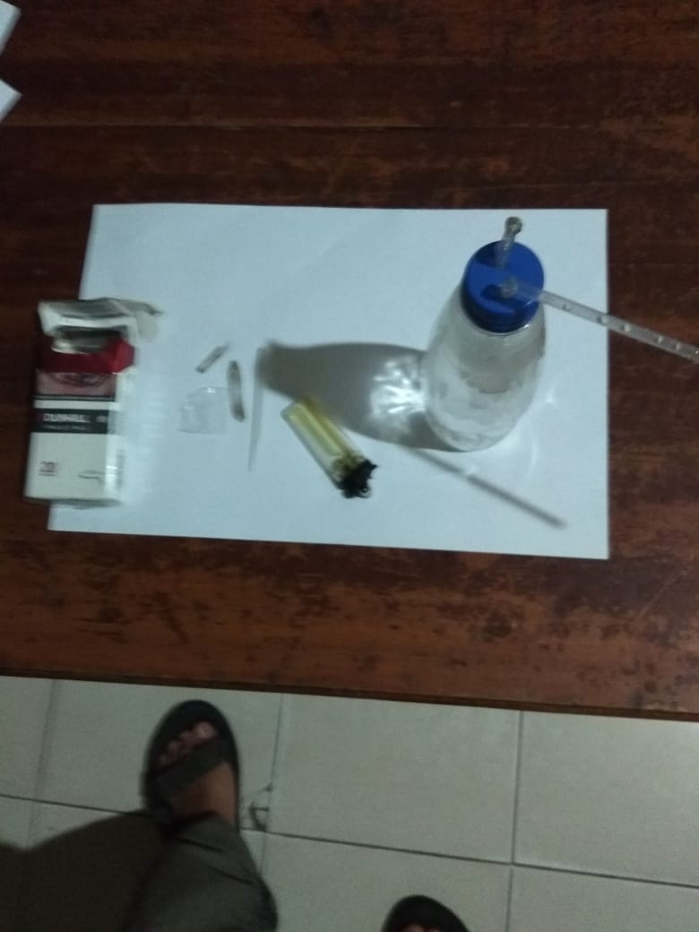 Sedang Hisap Shabu, Pelaku Curat dan Penipuan Terciduk Polisi