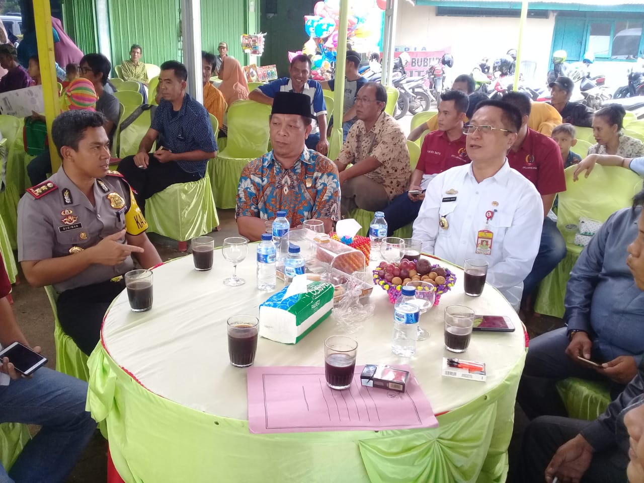 Jalin Kemitraan dengan Wartawan, Kapolres Hadiri HUT ke-6 DPD IWO Lampung Utara