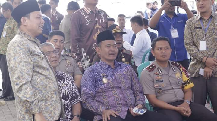 Wabup Pringsewu Pantau Tes CPNS