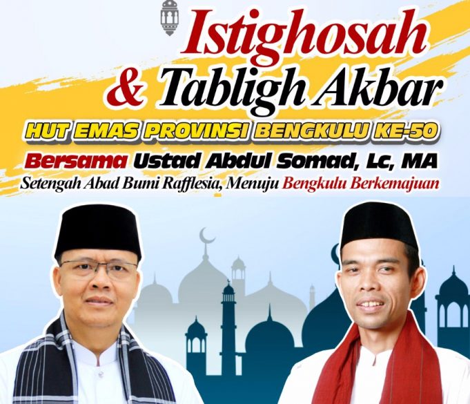 Diperkirakan 50ribu Orang Hadiri Tabligh Akbar UAS di Bengkulu