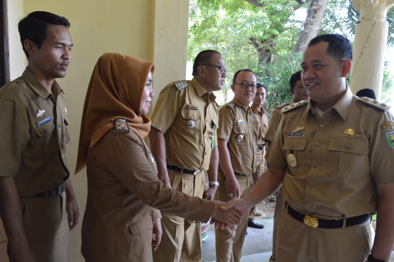 Tekankan 55 Aksi, Wakil Bupati Tanggamus Sidak Kecamatan Pematang Sawa