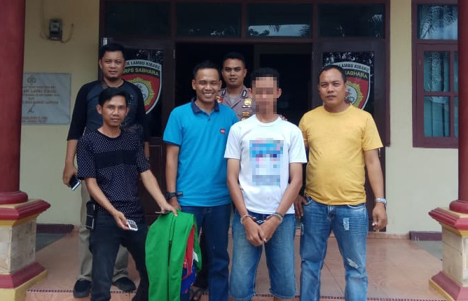 Pelaku Pemerkosa Siswi SMP Diciduk Polsek Lambu Kibang