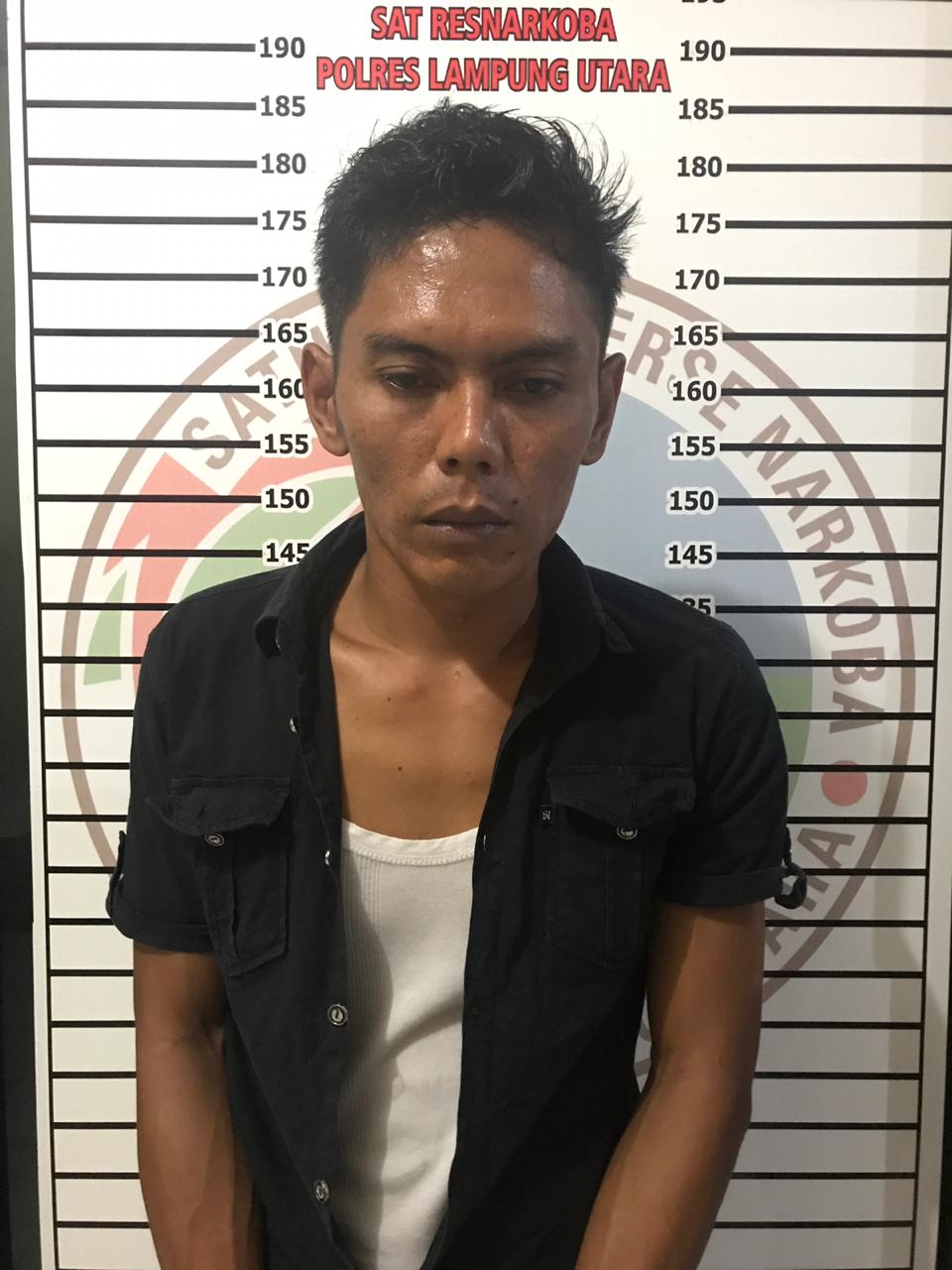 Simpan Shabu di Kantung Celana, Ashari Diringkus Polisi