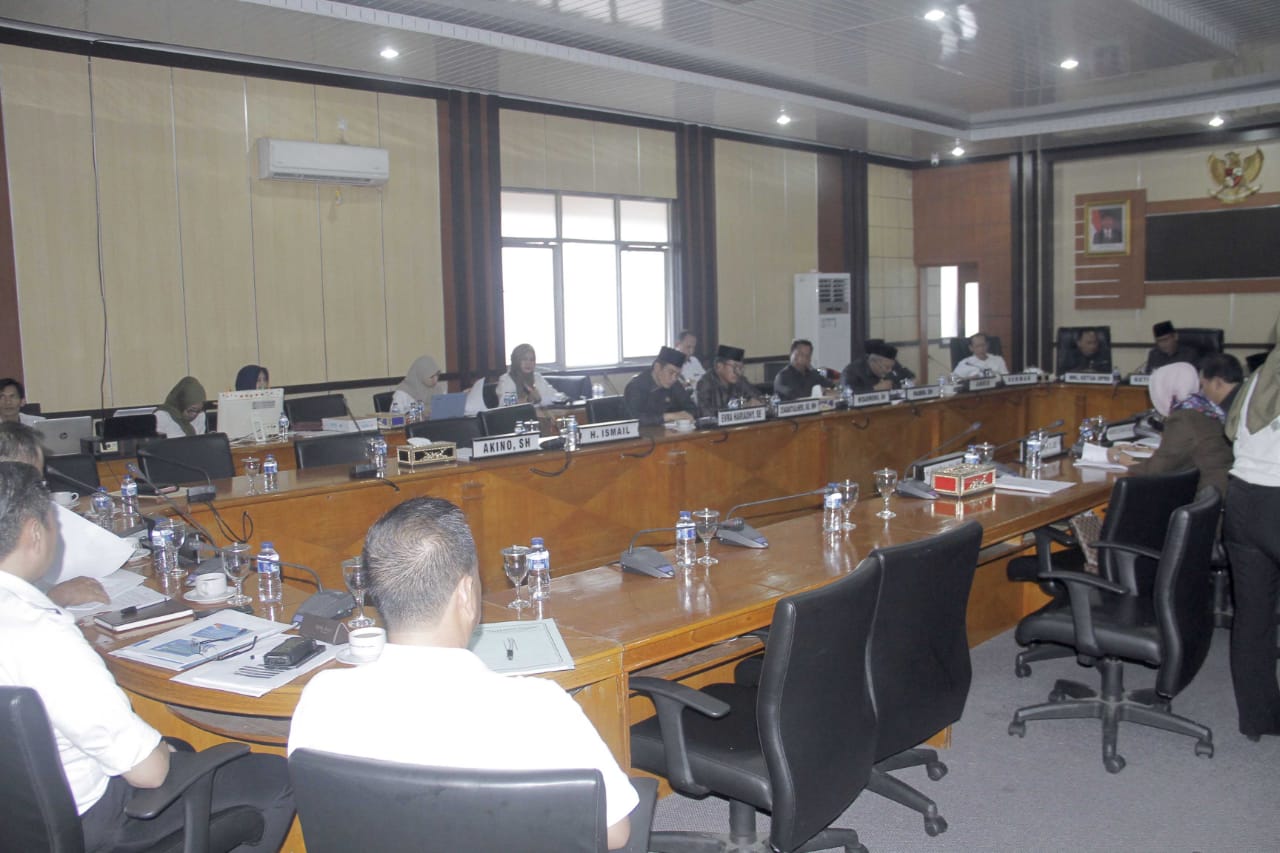 Pemkab dan DPRD Muba Sepakat Rapat Penyempurnaan Raperda 2019