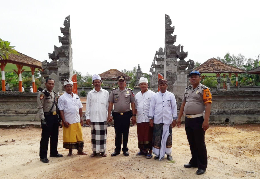 Polres Tulang Bawang Laksanakan Pengamanan Hari Galungan 2018