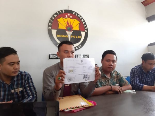 Kasus Dugaan Ijazah Palsu Caleg PAN Lampung Utara Terpilih Anton Sudarmono di Laporkan ke Polda Lampung