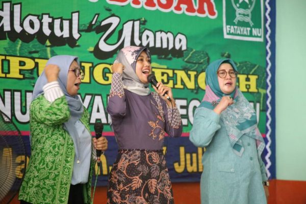 Nunik Ajak Fatayat NU Menjaga Silaturahmi