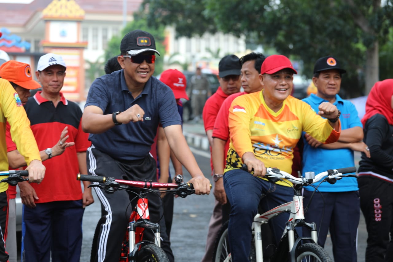 Ratusan Peserta Ramaikan Touring Bike Festival Kalianda 2019