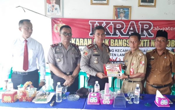 Kapolres Lampura Budiman Sulaksono Hadiri Ikrar GABAN