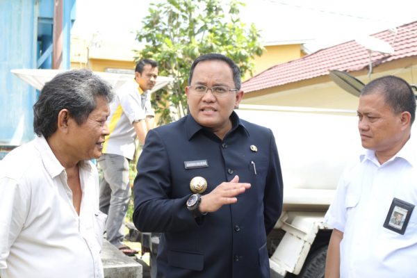 Bupati Muba Dodi Reza Sambangi Kantor PDAM, Pastikan Air Mengalir ke Rumah Warga