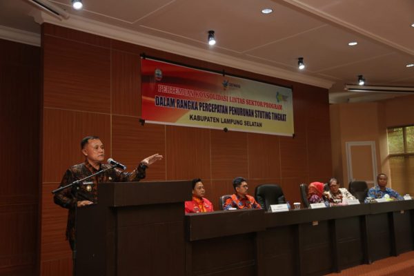 Target Bebas Stunting 2023, Pemkab Lamsel Deklarasi Lintas Sektoral