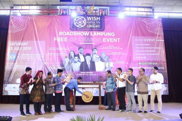 WISH Festival Lampung 2019, Festival Beasiswa Terbesar di Indonesia