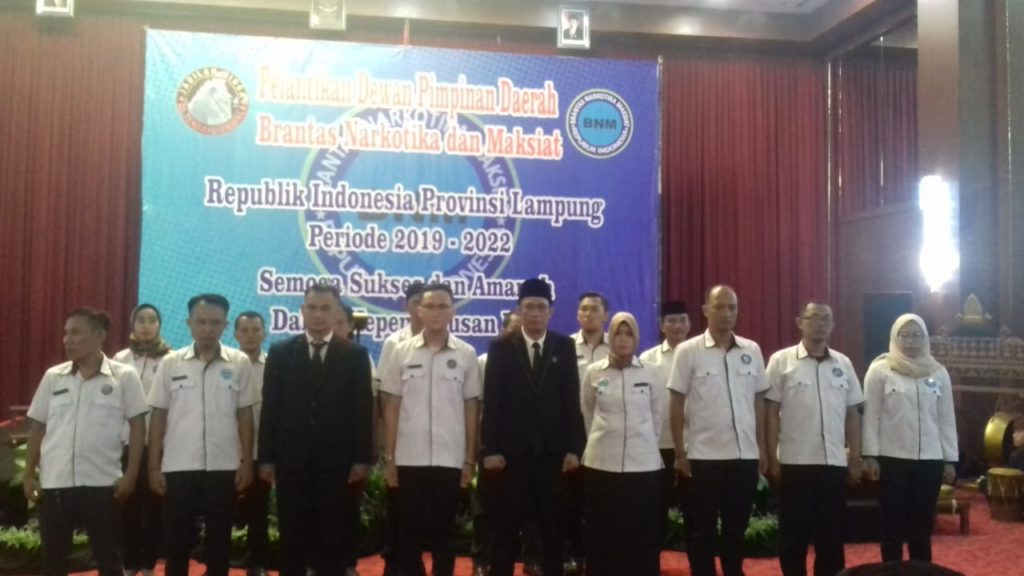 Lantik Pengurus DPD BNM Lampung,  Fauzi Molanda Ingatkan Tanggung Jawan Anak Bangsa