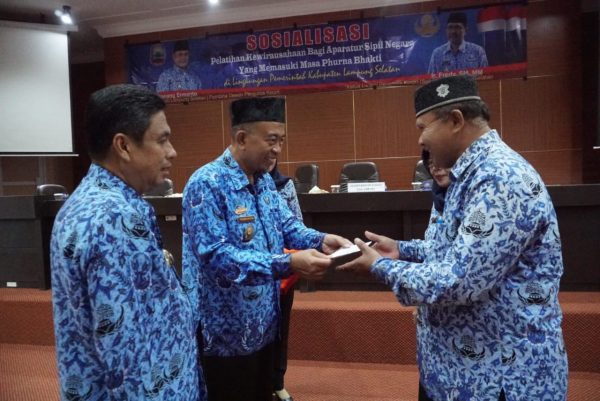Jelang Pensiun, 312 ASN Pemkab Lamsel Dilatih Kewirausahaan