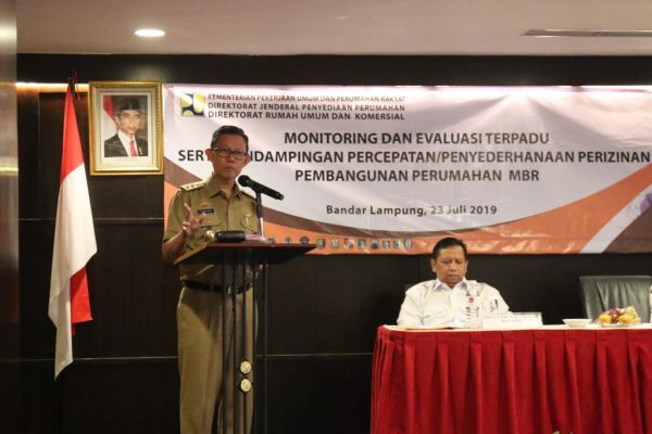 Pemprov Dukung Program Satu Juta Rumah Bagi Masyarakat Berpenghasilan Rendah