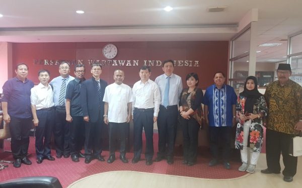 PWI Terima Kunjungan Delegasi Wartawan China ACJA