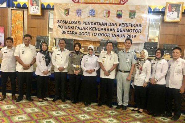 Bapenda Lampung Sosialisasi Pendataan dan Verifikasi Potensi PKB secara Door to Door