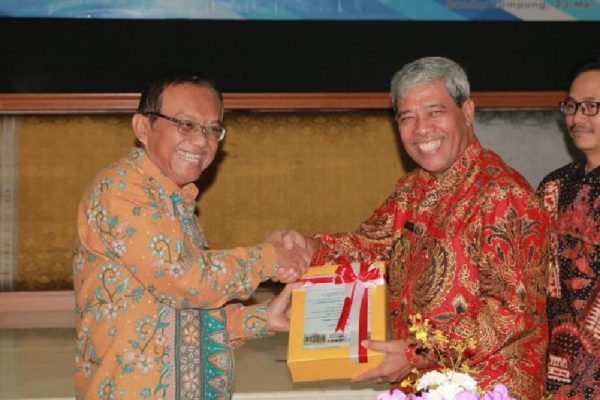 Pemkab Lamteng Raih Predikat WTP dari BPK RI