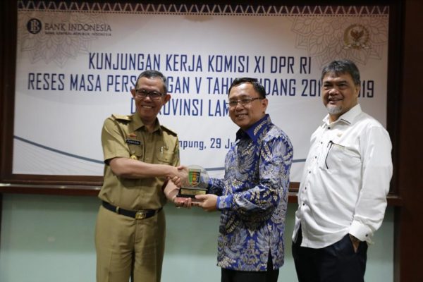 Gubernur Arinal Minta Dukungan Komisi XI DPR RI Kembangkan Sektor Pertanian Untuk Entaskan Kemiskinan