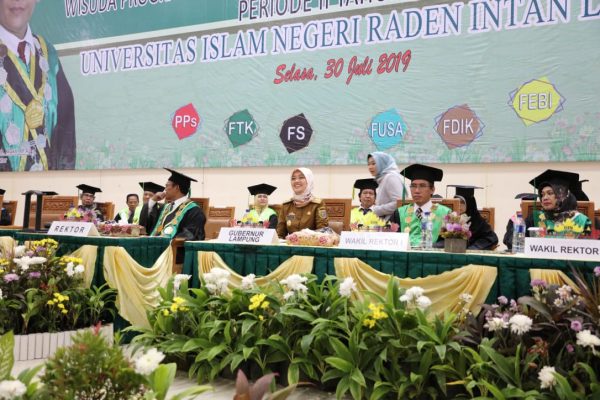 Wagub Nunik Motivasi Wisudawan/i UIN Raden Intan Lampung