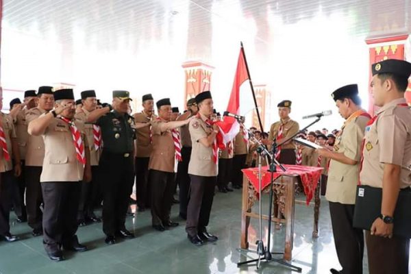 Bupati Parosil Jabat Kamabicab Pramuka Lampung Barat