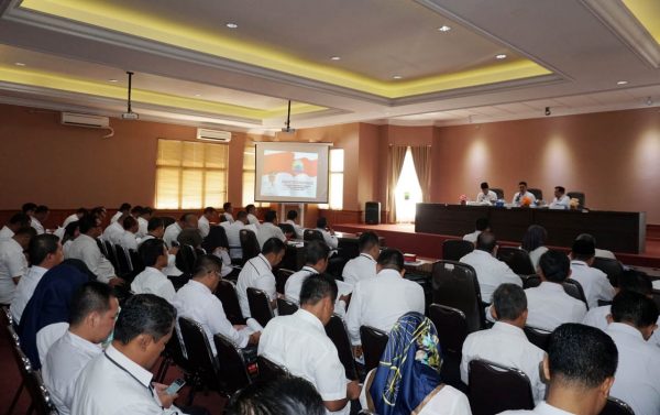 Sekda Pimpin Rakor Bulanan Dilingkungan Pemkab Lamsel