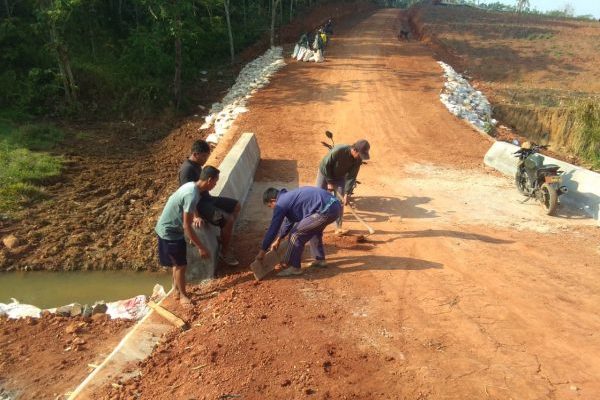 Tahap Akhir Pelaksanaan TMMD ke-105, Diharapkan Tuntas Tanpa Kendala