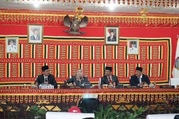 Rapat Paripurna Terakhir, Wakil Ketua III DPRD Lampung Selatan Pamit Undur Diri