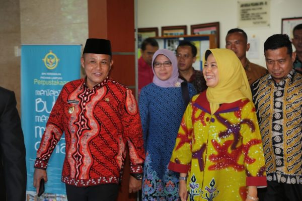 Plt Bupati Nanang Ermanto Hadiri Sertijab Kepala BPK RI Perwakilan Lampung