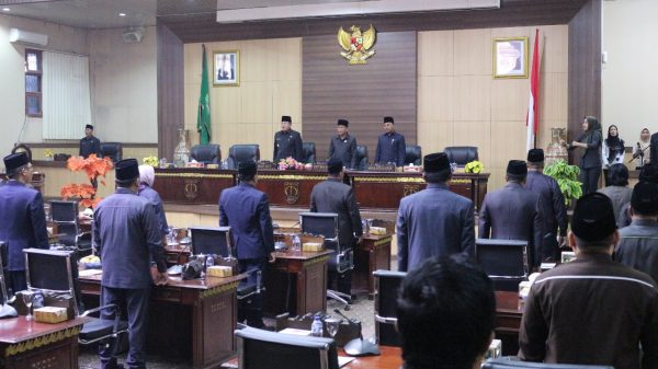 Bupati Muba Dodi Reza Sampaikan Nota Pengantar Raperda APBD TA 2020