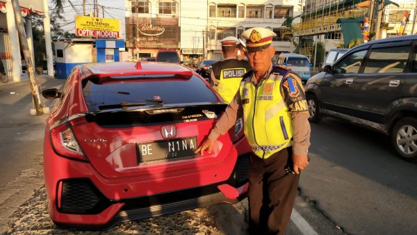Tiga Hari Ops Patuh Krakatau 2019, Polresta Bandar Lampung Tilang 905 Pelanggar Lalu Lintas