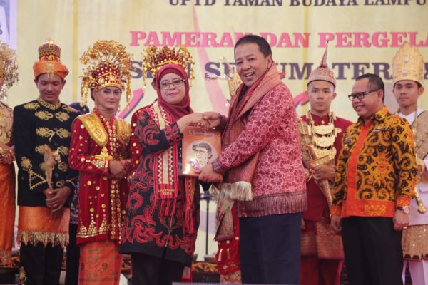 Gubernur Arinal Buka Pameran dan Pergelaran Seni Se-Sumatera Ke- XXIII