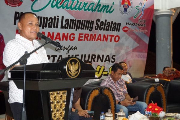 Nanang Ermanto Silaturahmi Dengan Atlet Sepak Bola U-11, 16 Tim Berebut Tiket Ke China