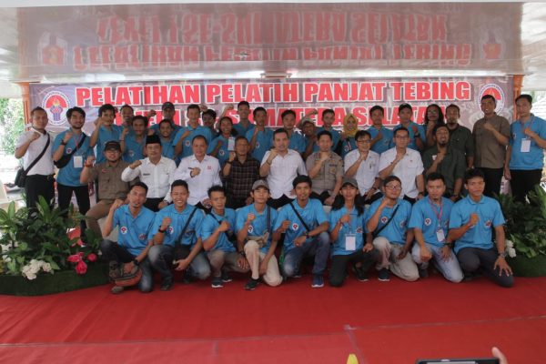 Muba Jadi Tuan Rumah Pelatihan Coach Panjat Tebing se-Sumsel