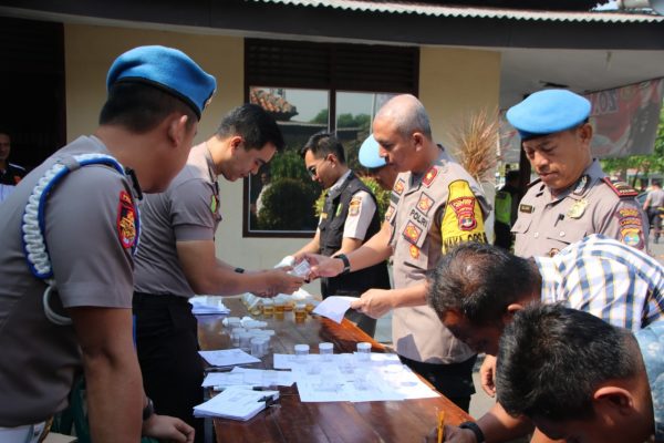 Tim Provost dan Dokkes Polda Lampung Gelar Gaktiblin Anggota Polresta Metro