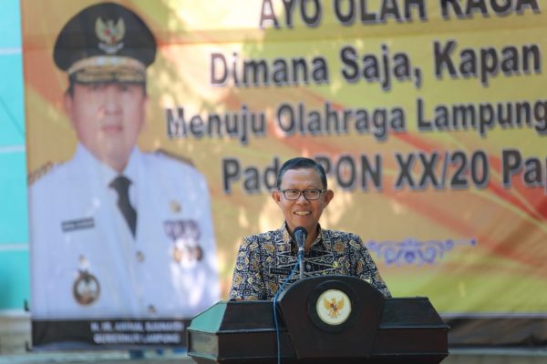 Arinal Menyerukan Masyarakat Lampung Untuk Rutin Olahraga
