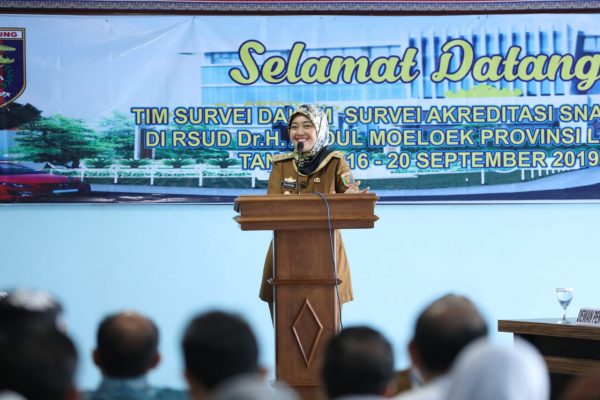 Nunik Optimis RSUDAM Mampu Kembali Raih Akreditasi Paripurna