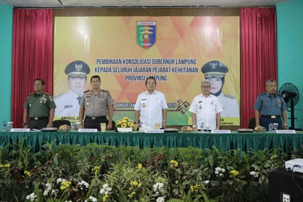 Arinal Intruksikan Sejumlah Langkah Pencegahan Dini Karhutla di Lampung