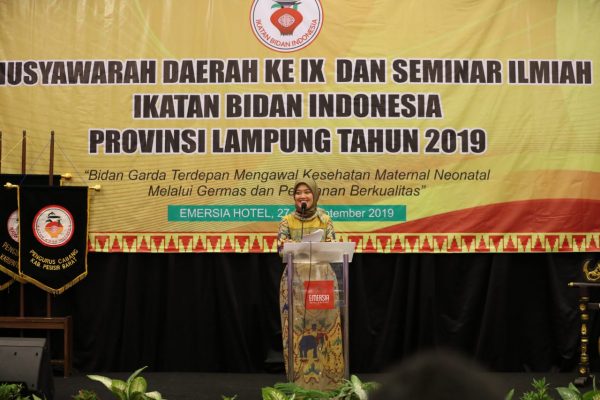 Nunik Ajak IBI Berkolaborasi Tingkatkan Kesehatan Di Provinsi Lampung