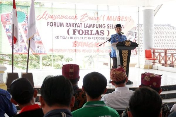 Nanang Ermanto Ajak Forlas Sinergi Bangun Lamsel