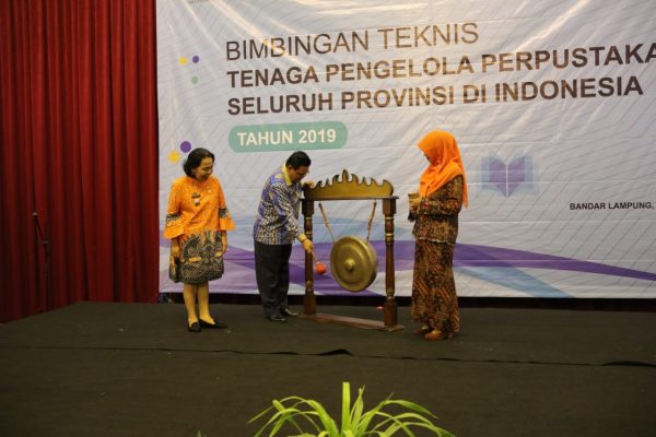 Perpunas Gelar Bimtek Tenaga Pengelola Perpustakaan Seluruh Provinsi di Indonesia