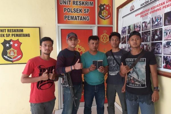 Polsek Simpang Pematang Bekuk Pencuri Handpone Milik Anggota DPRD Mesuji