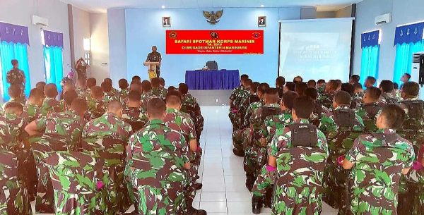 Safari Spotmar Kirmar di Brigif 4 Marinir/BS