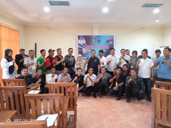 PWI Muba Gelar Orientasi Perekrutan Anggota Baru Angkatan Ke-III TA 2019