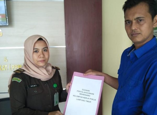 Aspekindo dan Direktur CV AJA Laporkan Dugaan Kecurangan Lelang DPKP Lampung Timur
