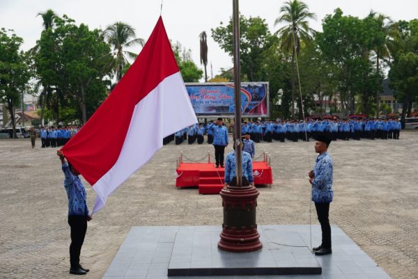Pimpin Upacara HUT Kopri Ke-48, Nanang Ermato : lnovasi Teknologi Harus Mempermudah