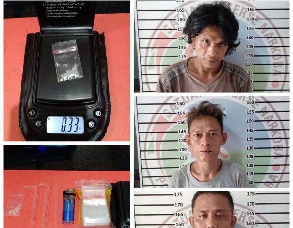 Tim Cobra Polres Lampung Utara Amankan Pemakai Dan Pengedar Sabu