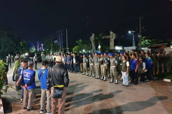 Polres Mesuji dan Tim Terpadu Laksanakan Operasi Penertiban Tempat Hiburan Wilayah Moro-Moro