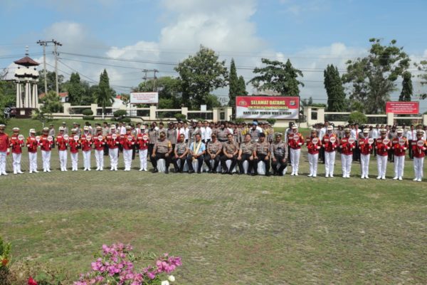 Menuju WBK dan WBBM, Polres Lampung Utara Dikungjungi TPI Mabes Polri