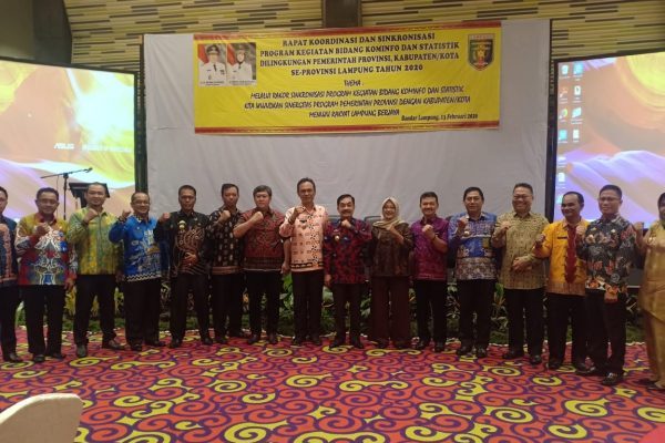 Kadis Kominfo Lamsel Hadiri Rakor Dinas Kominfo se-Provinsi Lampung